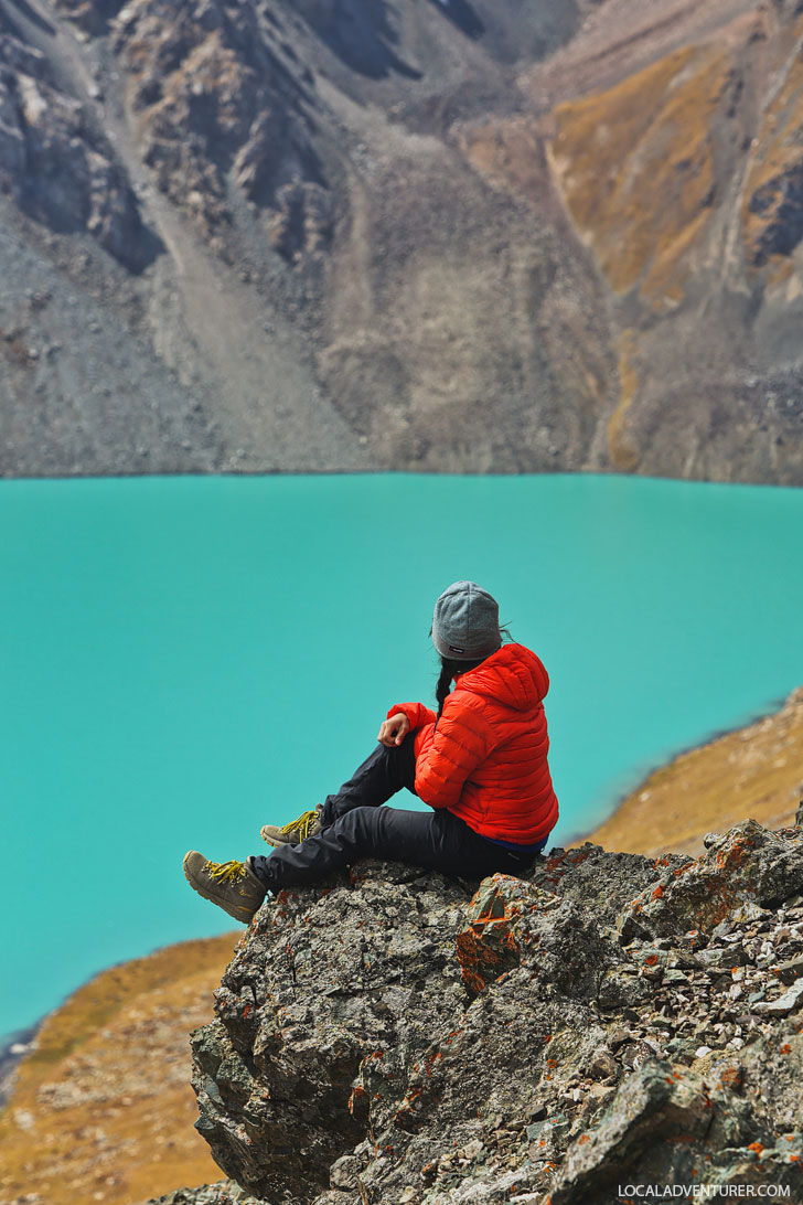 Trekking Kyrgyzstan - Tips for Hiking to Ala Kol Lake // localadventurer.com