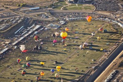 Albuquerque Balloon Rides at the Albuquerque Balloon Festival