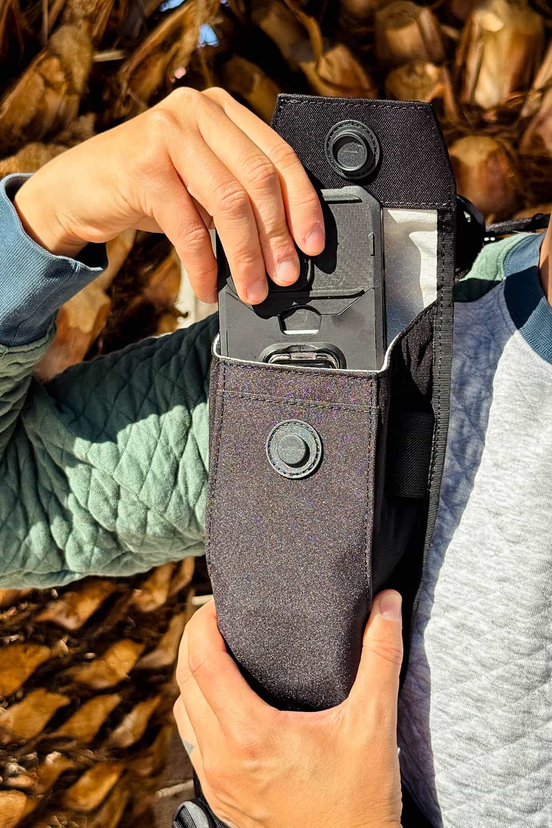 alpaka modular phone sling