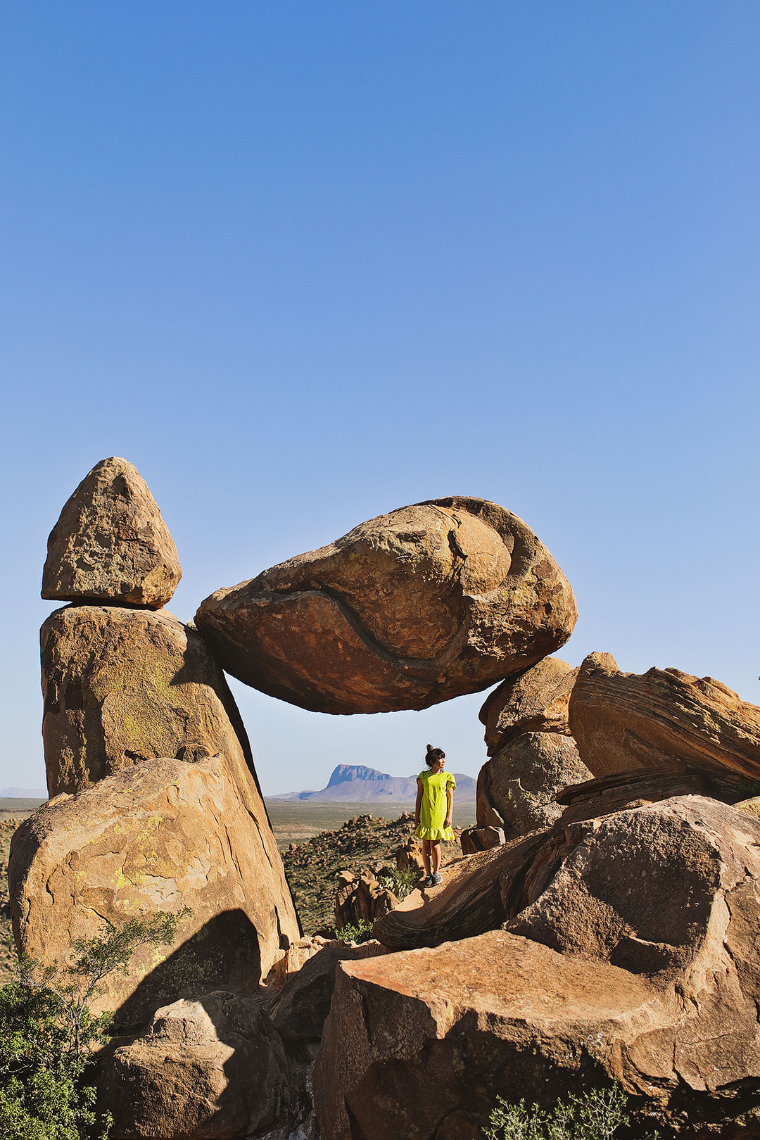 Balanced Rock Big Bend National Park