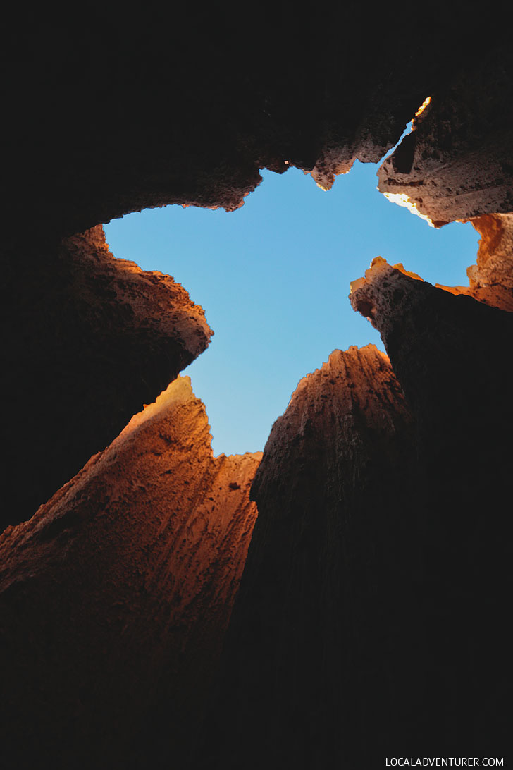 Cathedral Caves at Cathedral Gorge NV // Local Adventurer