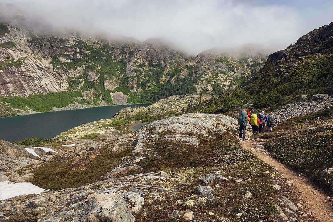 chilkoot trail hiking