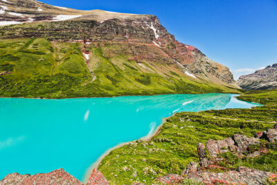 Cracker Lake Glacier NP Montana