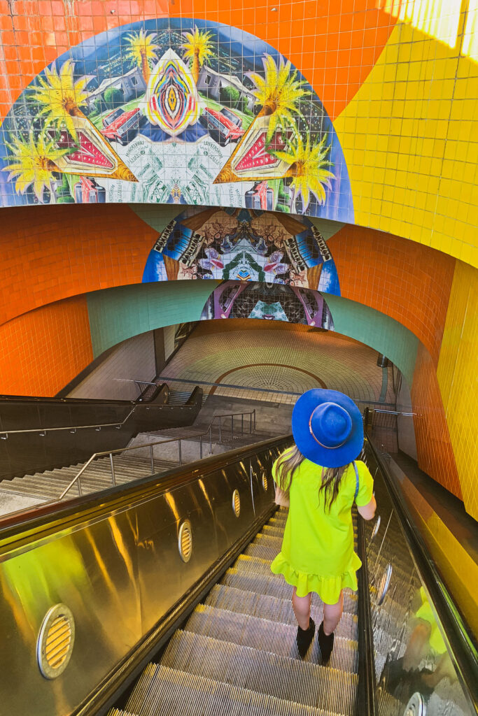North Hollywood Train Station + 27 LA Instagram Spots You Can't Miss // Local Adventurer #instagram #losangeles