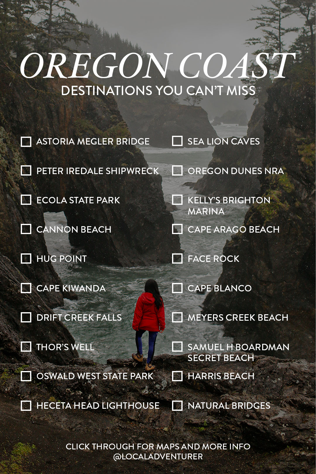 Oregon Coast Road Trip Destinations You Can't Miss