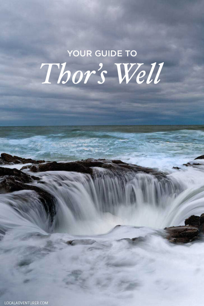 Your Guide to Thor's Well Cape Perpetua Scenic Area Oregon Coast - Tips for Your Visit // localadventurer.com