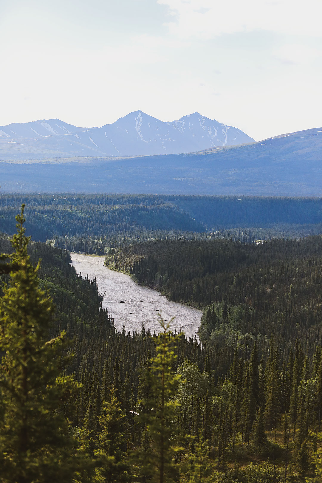 Hiking Triple Lakes Trail Denali Alaska